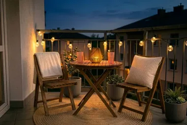 Przytulna oaza pod chmurką na kilku metrach kwadratowych – te rozwiązania na balkon i taras musisz znać