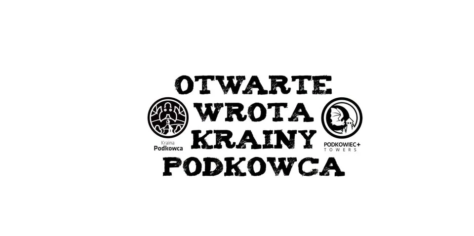 Grafika promocyjna wydarzenia Otwarte Wrota Krainy Podkowca w Krzeszowicach