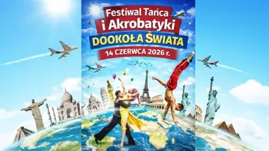 Grafika promocyjna wydarzenia Festiwal Tańca i Akrobatyki 2026r — pokaz kończący sezon DanceArt 2025/2026