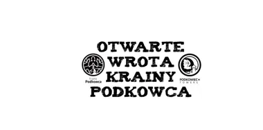 Grafika promocyjna wydarzenia Otwarte Wrota Krainy Podkowca w Krzeszowicach
