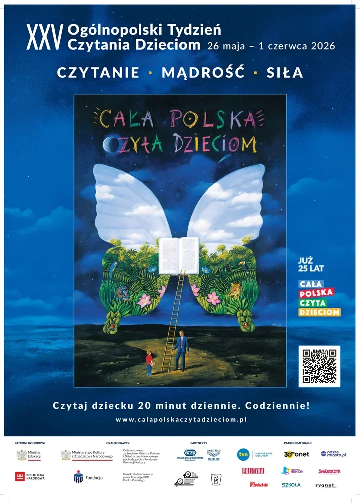 Czytanie, które łączy domy i biblioteki - startuje jubileuszowy tydzień