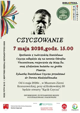 Czyczowanie otworzy literacki tydzień w Krzeszowicach z ogniem i pamięcią