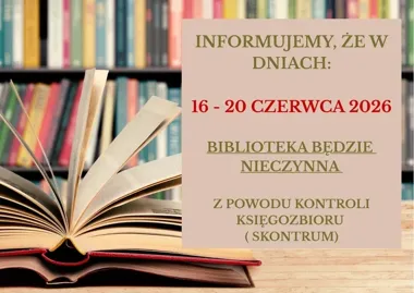 Biblioteka na pięć dni znika z mapy - wchodzi kontrola księgozbioru