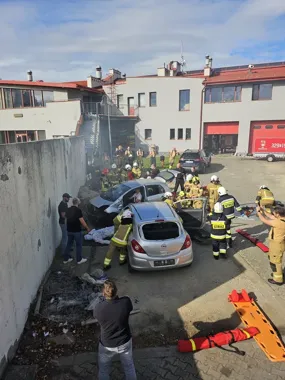 Druhowie z gminy Krzeszowice z tytułem ratownika po kursie KPP