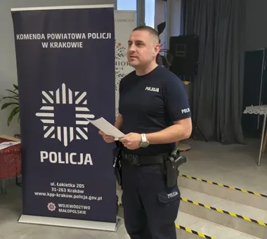 Z Słomnikach do całego rejonu - dzielnicowy, który nie odpuszcza żadnego zgłoszenia