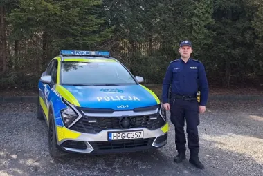 Zna każdy zakamarek rejonu - dzielnicowy z Zabierzowa buduje zaufanie